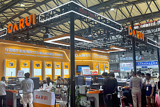 Четыре станка Darui для обработки этикетки на выставке All in Print China